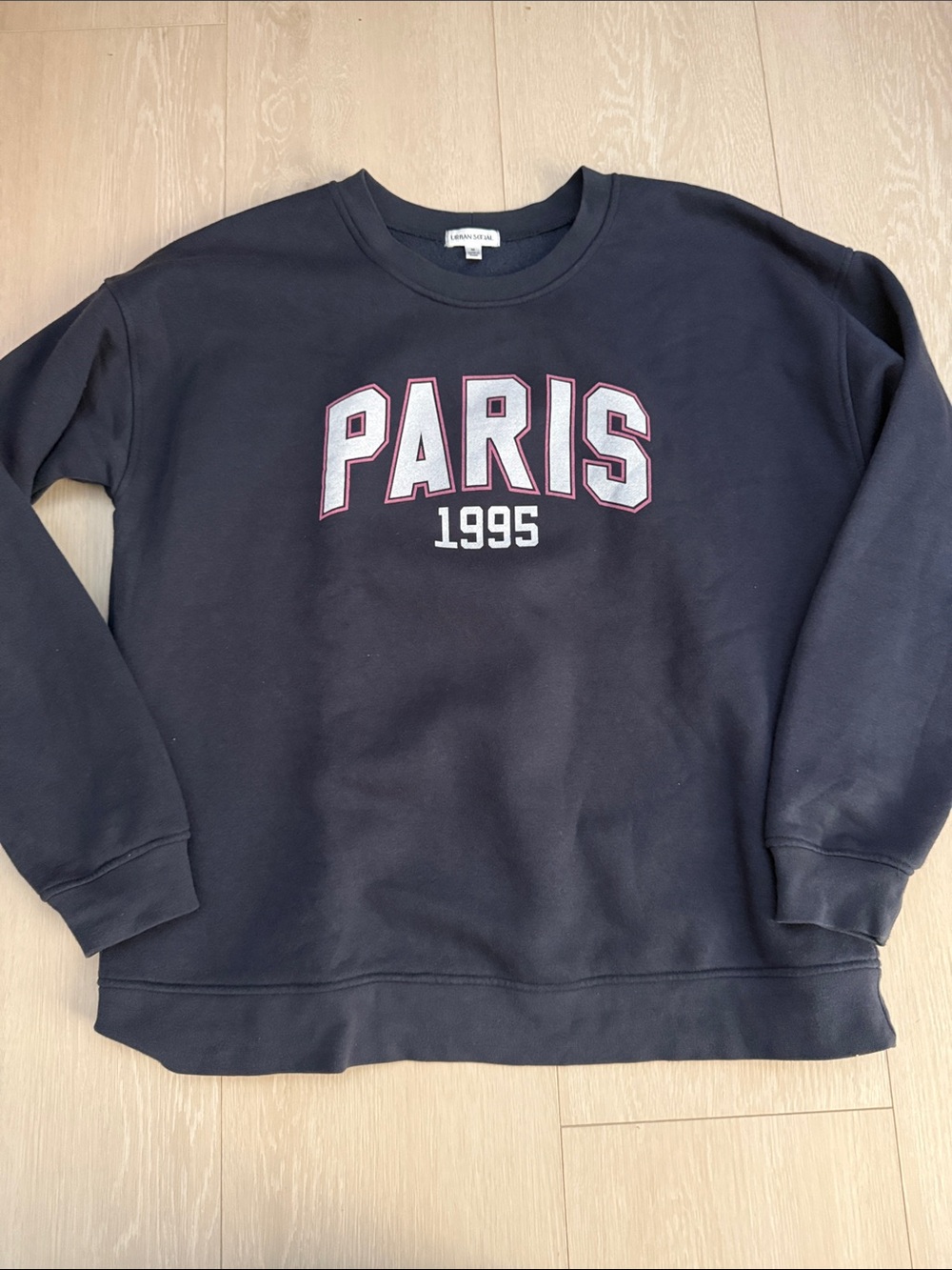 Urban Social Paris 1995 Graphic Crewneck Sweater - Navy - Picture 4 of 8